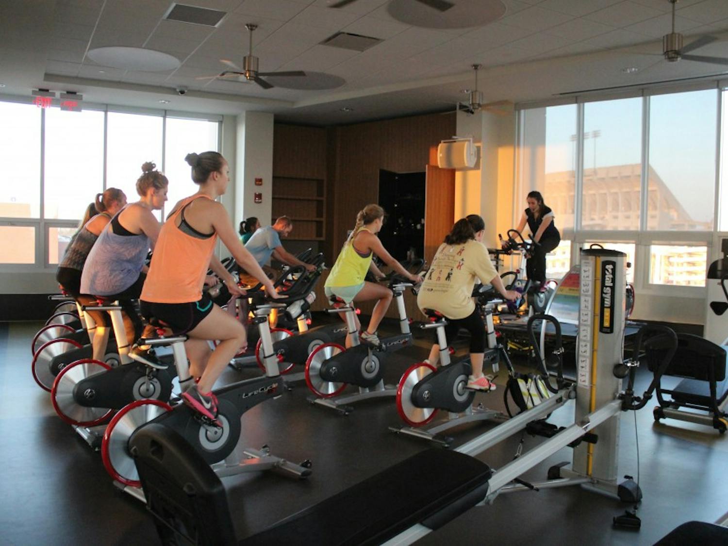 The Rec Center Spinning Class