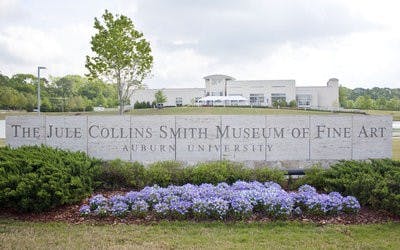 The Jule Collins Smith Museum of Fine Art was awarded Citizen of the Year by the Rotary Club for increasing Auburn's artistic culture. The JCSM is the only university art museum in the state. (Emily Adams / Photo Editor)