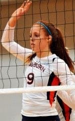 Camila Jersonsky earned the MVP award in the Green Bay Tournament. (Courtesy of Auburn Sports)