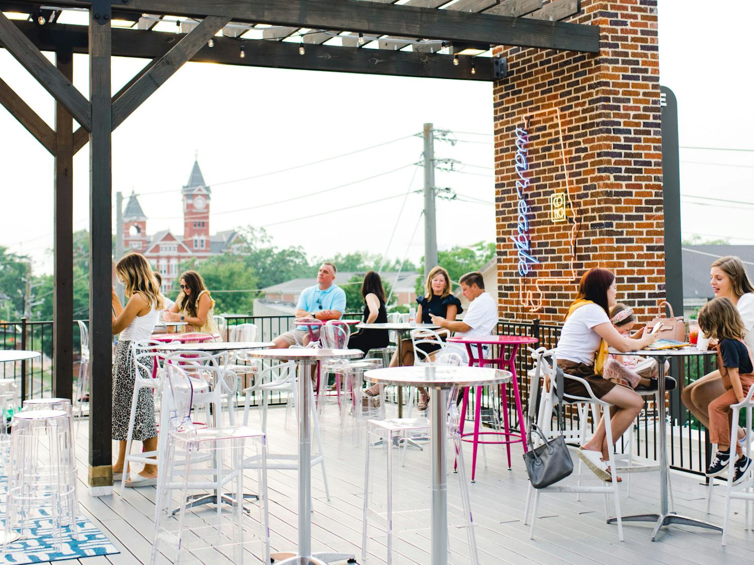 Rooftop at collegiate