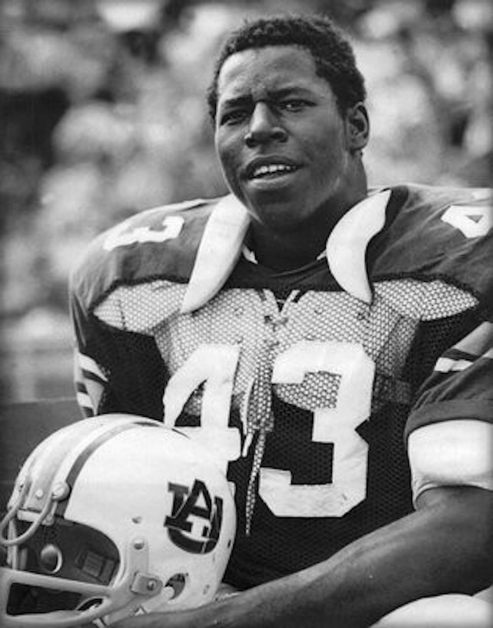 <p>James Owens was the first African-American football player at Auburn.&nbsp;</p>