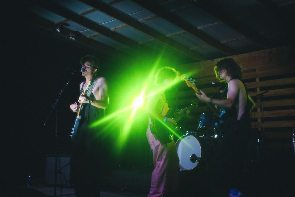 <p>The Band Honey performs their set at AubFest VII on Saturday, Oct. 4.</p>