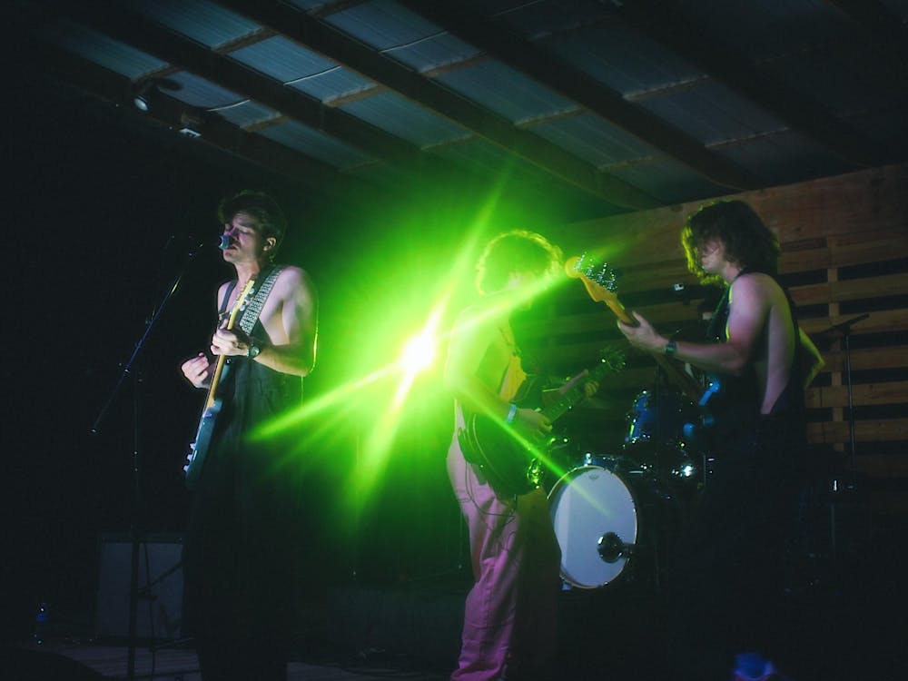 The Band Honey performs their set at AubFest VII on Saturday, Oct. 4.