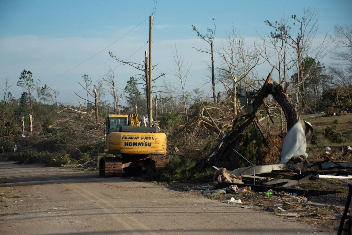 Photos show extent of damage to community in Beauregard