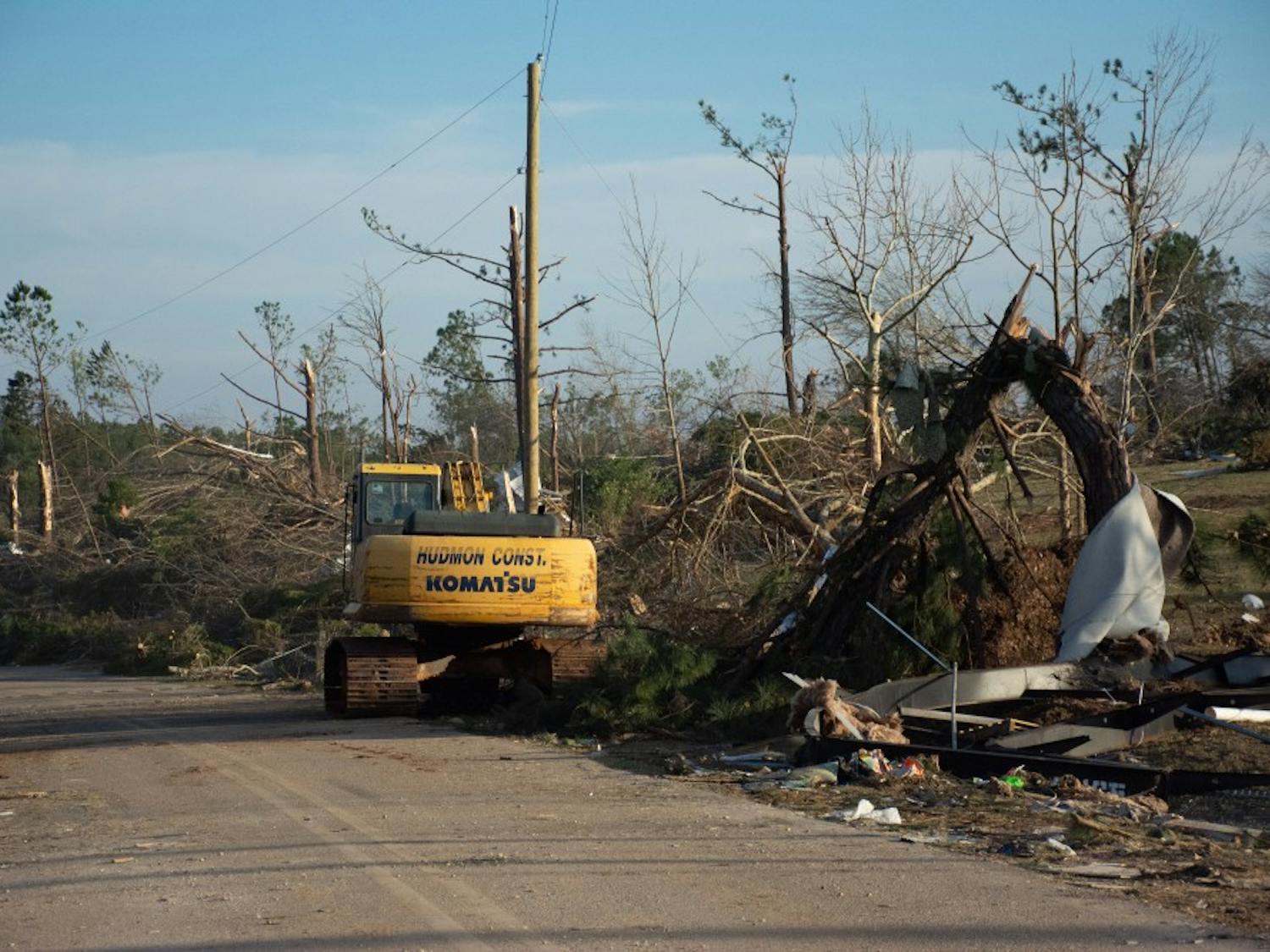 Photos show extent of damage to community in Beauregard