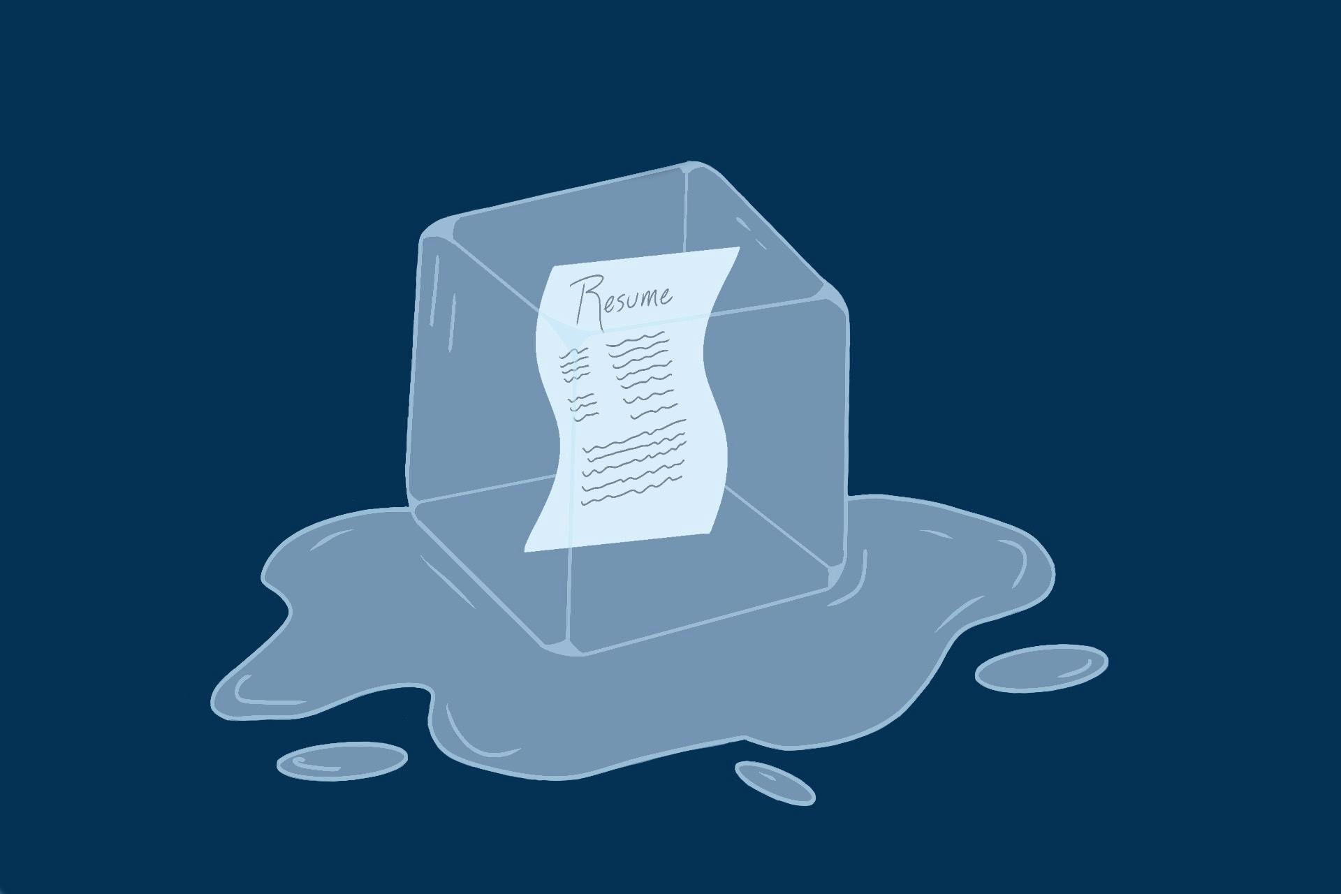 Hiring Freezes and Funding Cuts in Academia Graphic