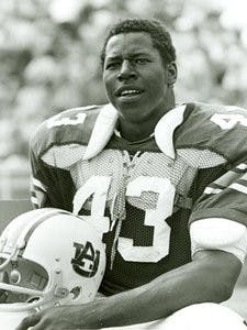James Owens was the first African-American to receive a full scholarship to play football at Auburn. (Courtesy of Auburn University Athletic Media Relations)