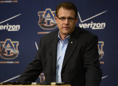 Auburn coach Gus Malzahn. (Courtesy of Todd Van Emst / AUBURN ATHLETICS PHOTOGRAPHER)