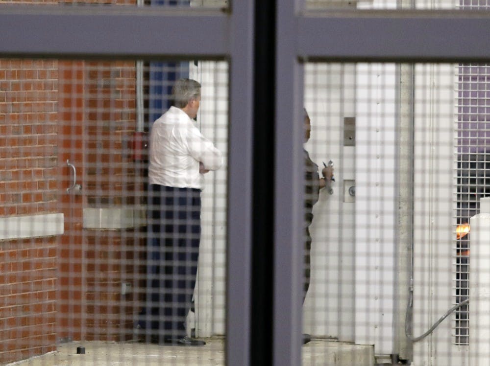 Mike Hubbard is released from the Lee County Correctional Facility on Friday, June 10, 2016  in Opelika, Ala. Todd J. Van Emst/Opelika-Auburn News/Pool