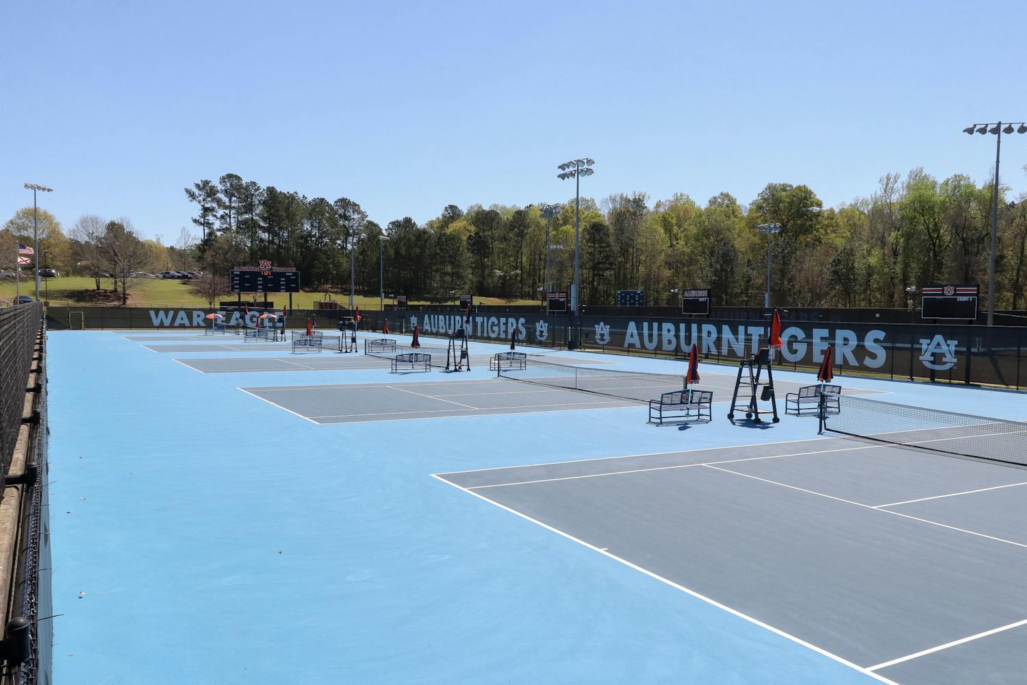 Auburn Tennis Courts at Yarbrough