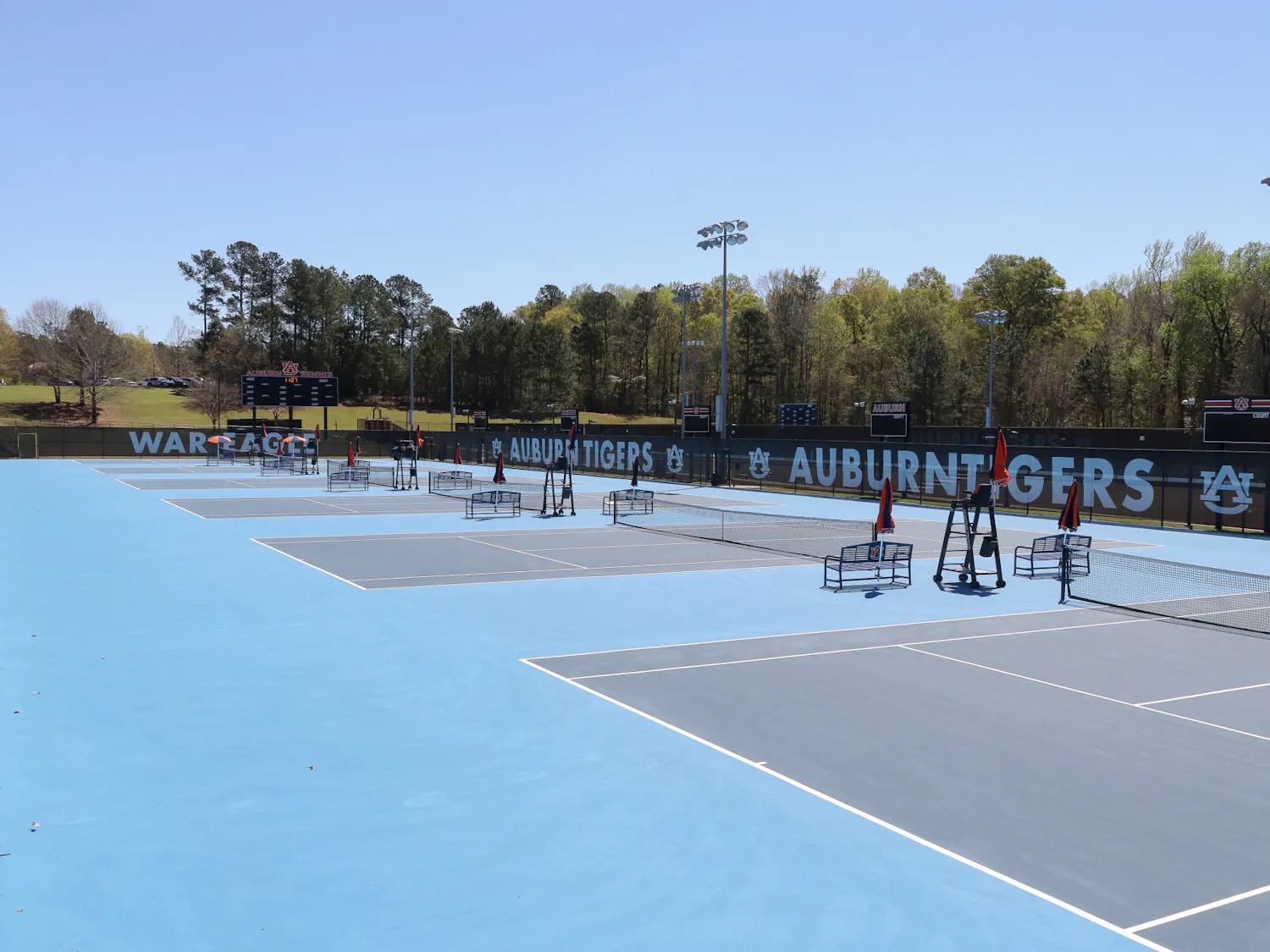 Auburn Tennis Courts at Yarbrough