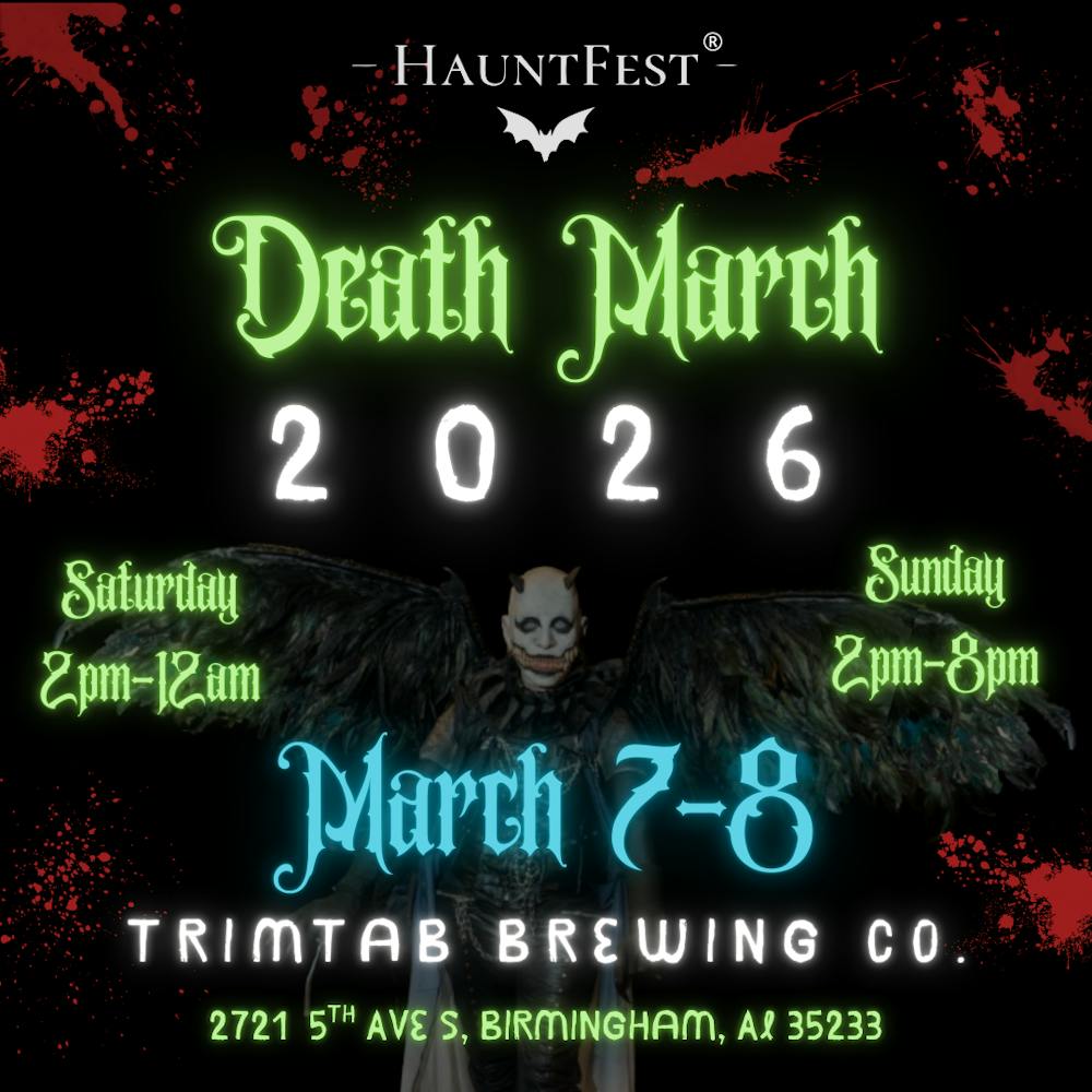 <p>HauntFest's "Death March" is coming to Birmingham for the first time this March, offering horror-filled activities for guests ready to get their scare on. Contributed by Roseann Harpold.</p>