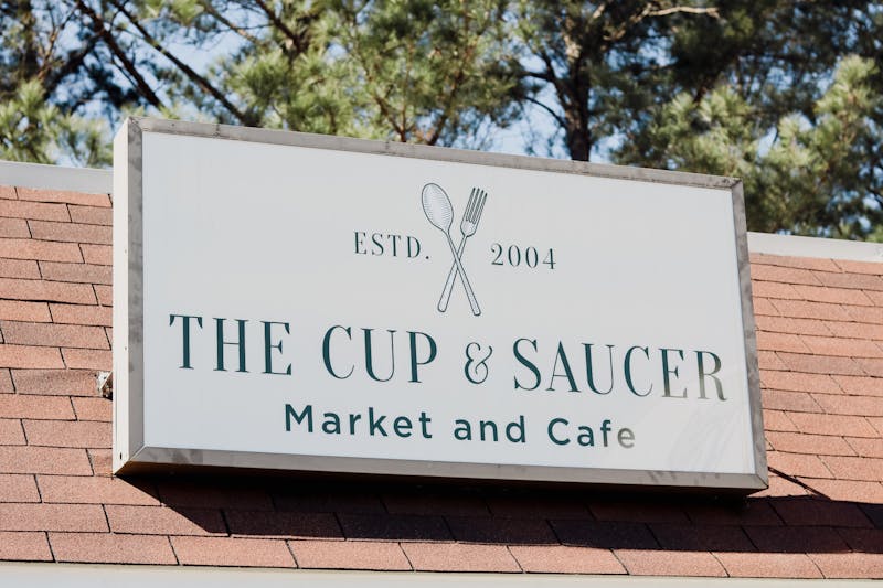 The Cup and Saucer Market and Cafe is located in Opelika, AL.&nbsp;