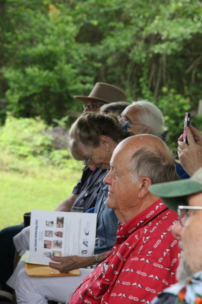 At the Old-Time Music Festival on Saturday, April 29 in Loachapoka, Ala.