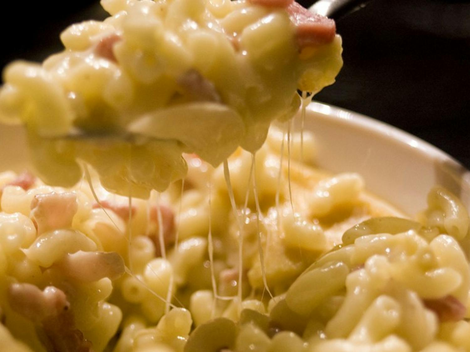 Macaroni and cheese is an American classic.