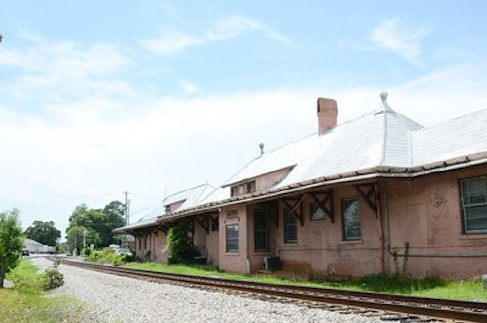 The train depot has been vacant for 30 years, but the city plans to renovate the building. (Photo by Raye May | Photo & Design Editor)