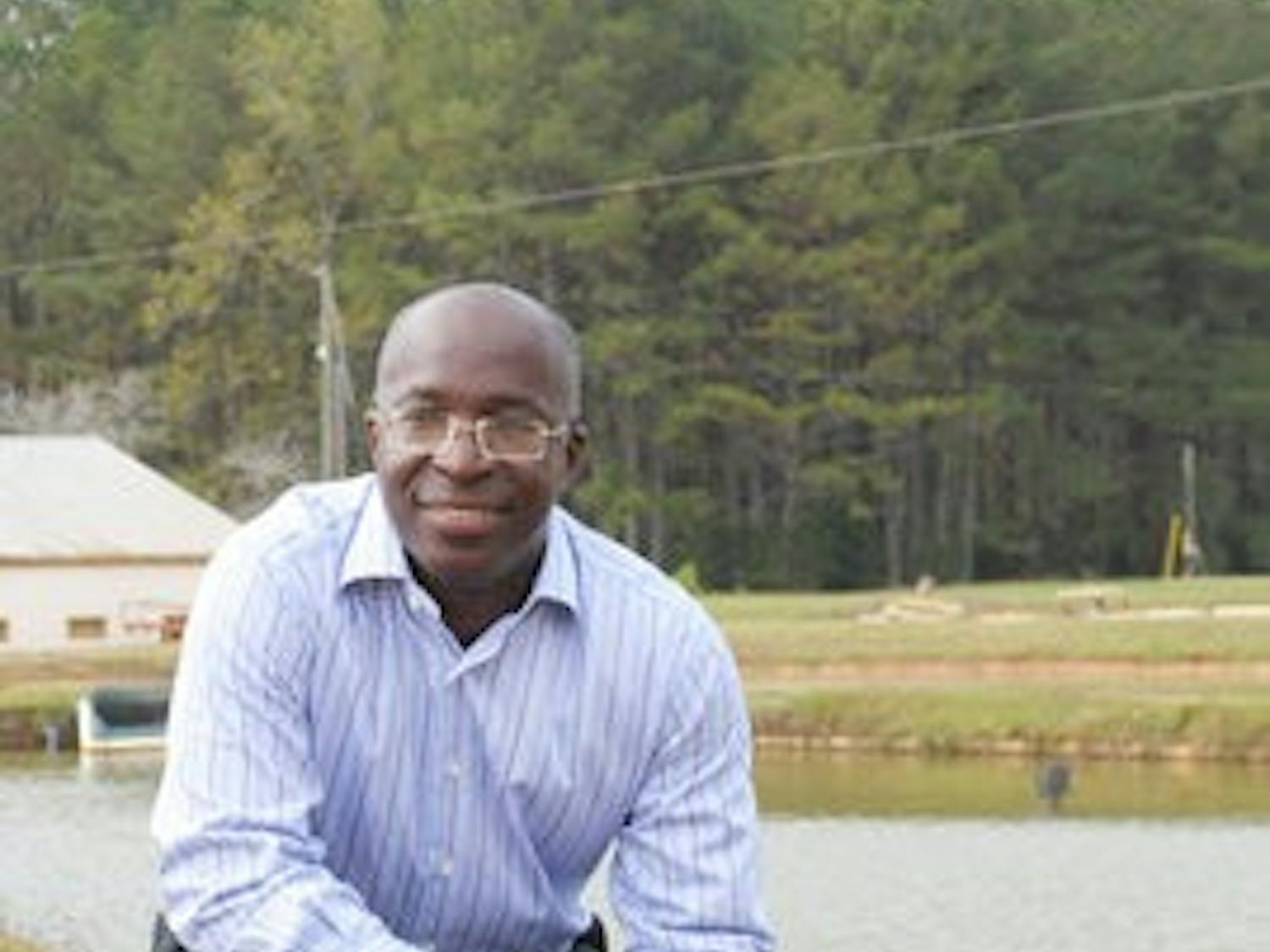 Valentin Abe, Auburn alum, implements fish farms in Haiti. (Elaine Busby / assistant photo editor)