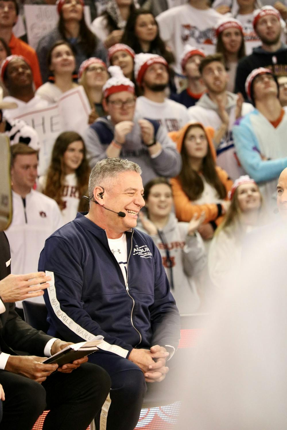 Bruce Pearl during College Game Day on Saturday, Feb. 1, 2020, in Auburn, Ala. 