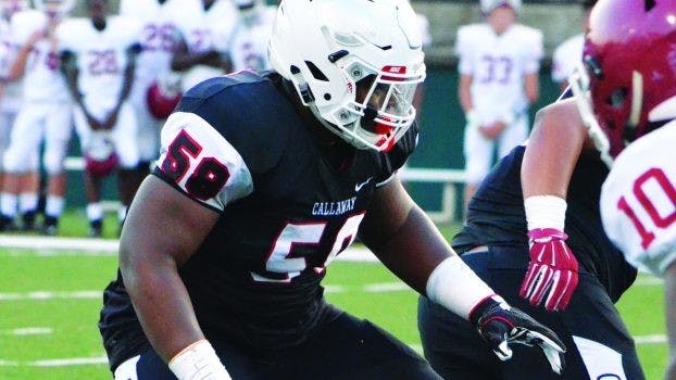 Keiondre Jones (58) via The Lagrange Daily News.