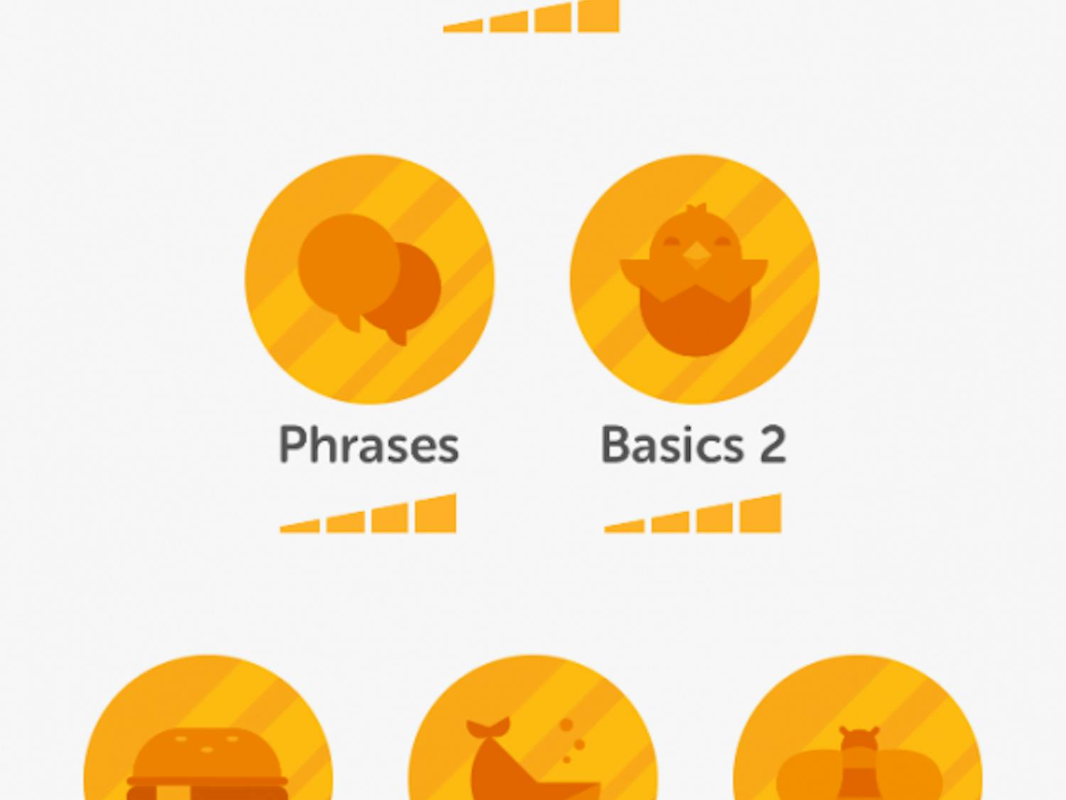 Duolingo tracks your daily language-learning progress. (Kyle Nazario | Intrigue Editor) 