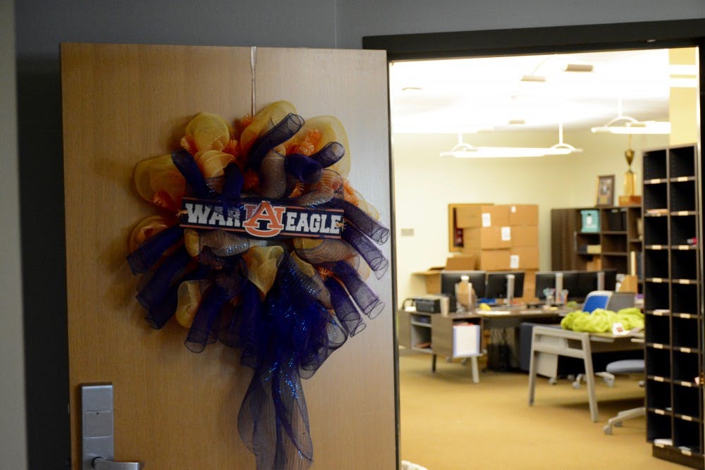 Auburn University's IFC office on Tuesday, April 17, 2018, in Auburn, Ala.