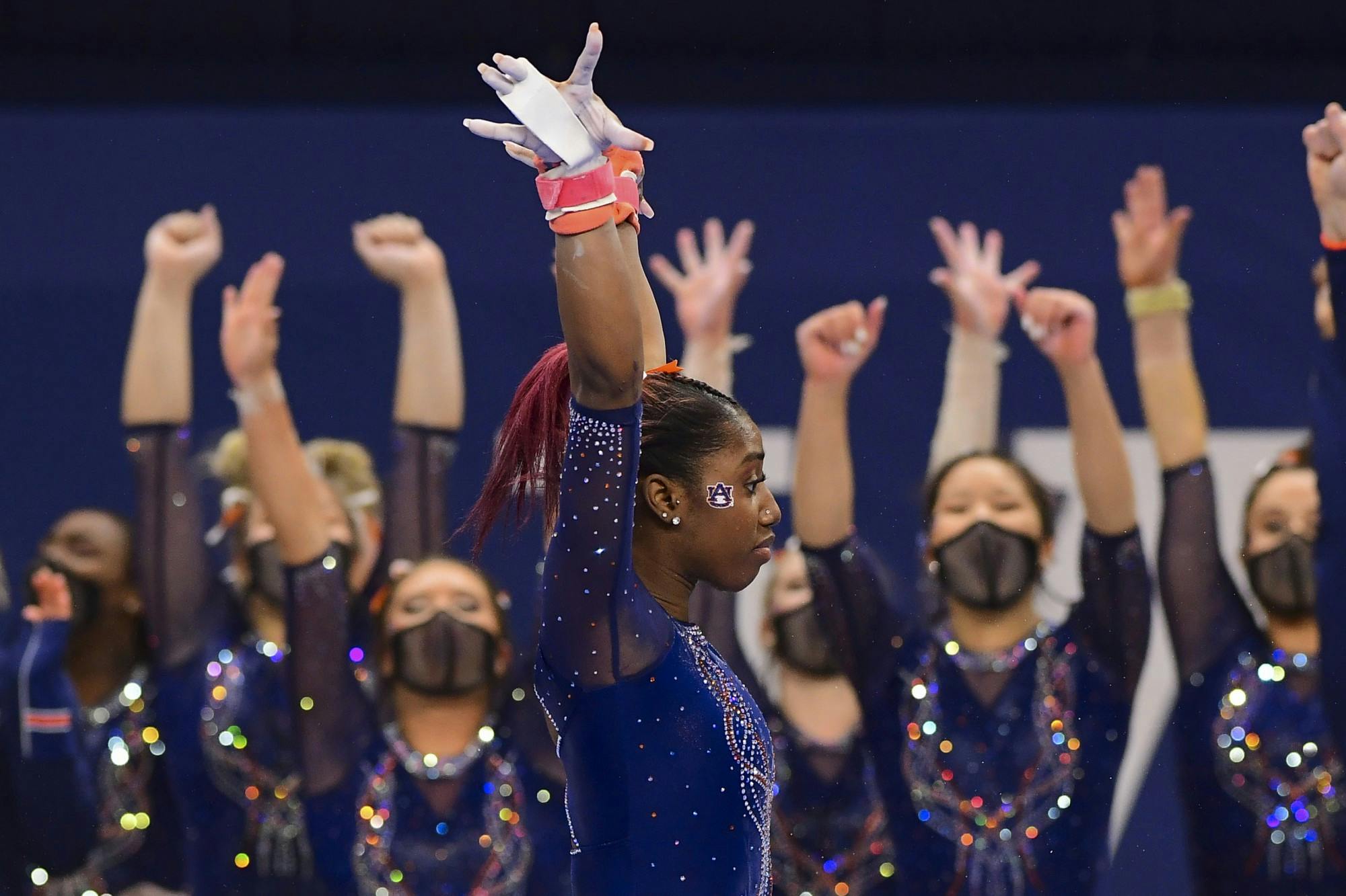 Derrian Gobourne gym auburn vs georgia 20210219 SL1_3641 edited.JPG