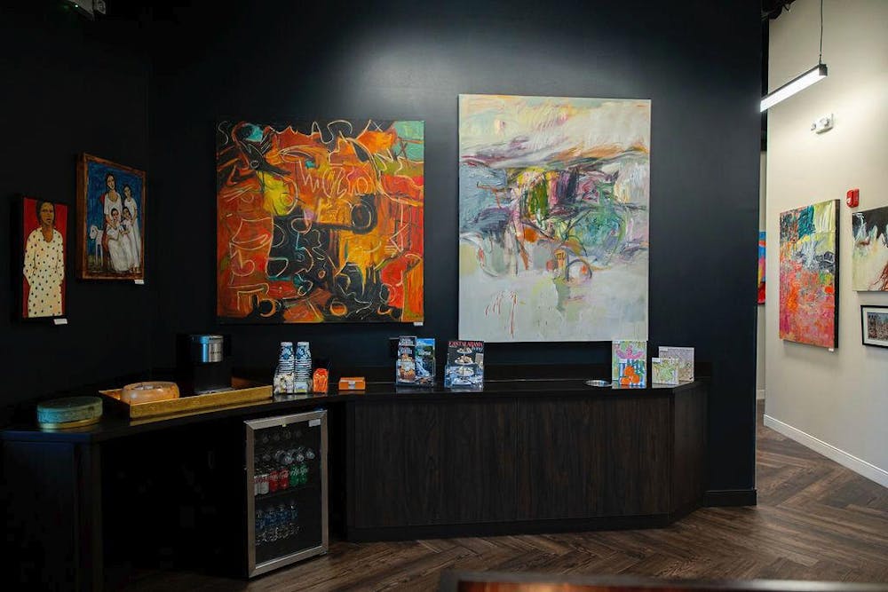 <p>An art gallery at AO tourism.</p>