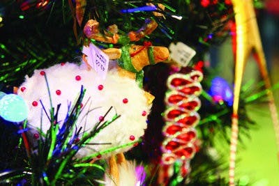 Shops like The Villager, Moxii and Wrapsody offer decorations not found at larger stores. (Rebecca Croomes / ASSISTANT PHOTO EDITOR)