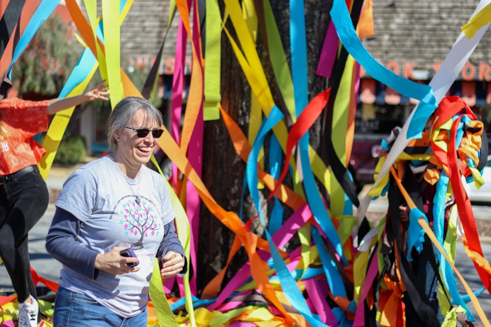<p>Spectrum and the Auburn Justice Coalition hosted Roll Toomer's Rainbow on Feb. 22, 2020 at Toomer's Corner in Auburn, Ala.</p>