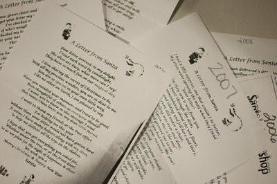 santa letter