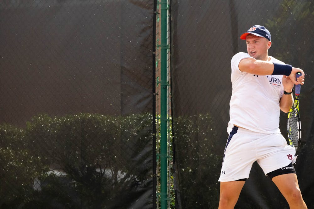 <p>Billy Blaydes post swing at ITA Sectionals on November 9th, 2024</p>