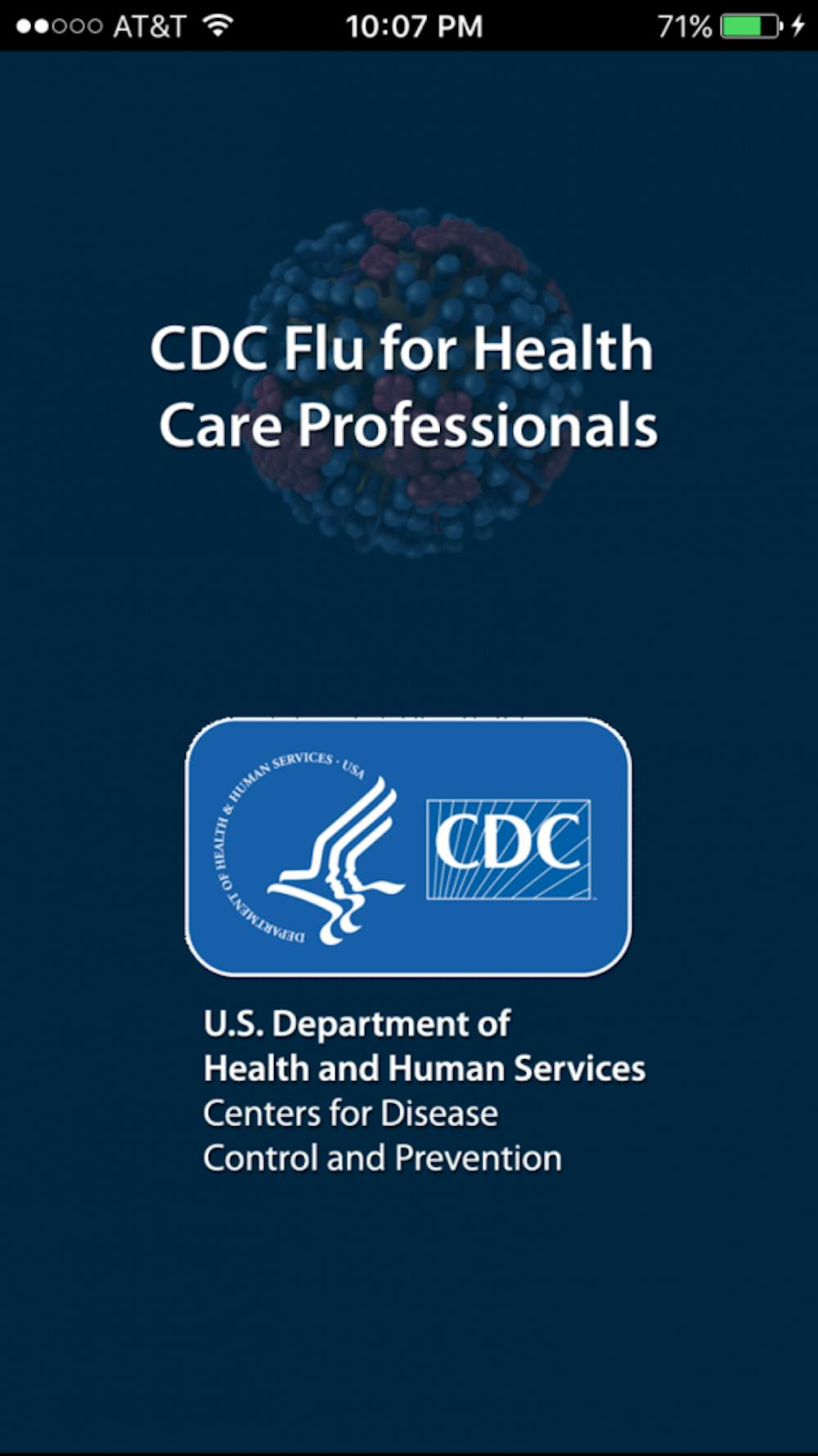 <p>CDC Influenza (Flu) mobile app&nbsp;</p>