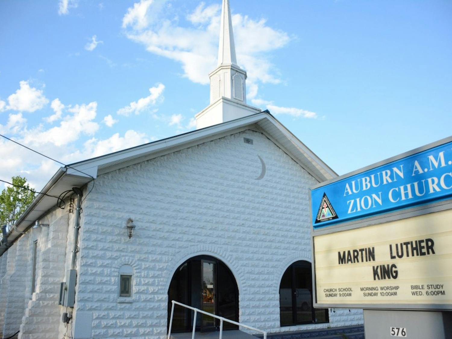 Auburn A.M.E Zion Church on April 3, 2018, in Auburn, Ala.&nbsp;