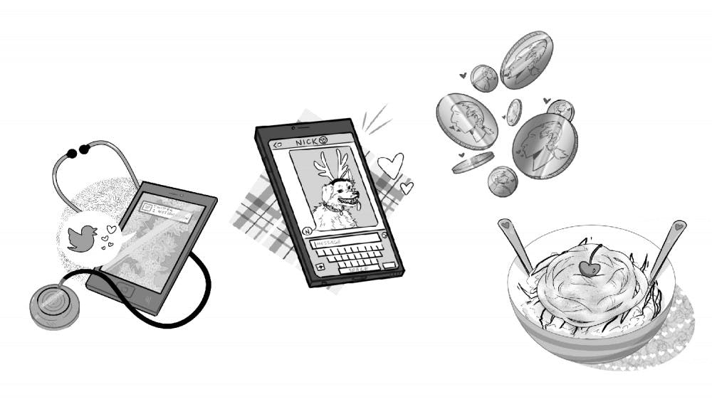 modern love graphics