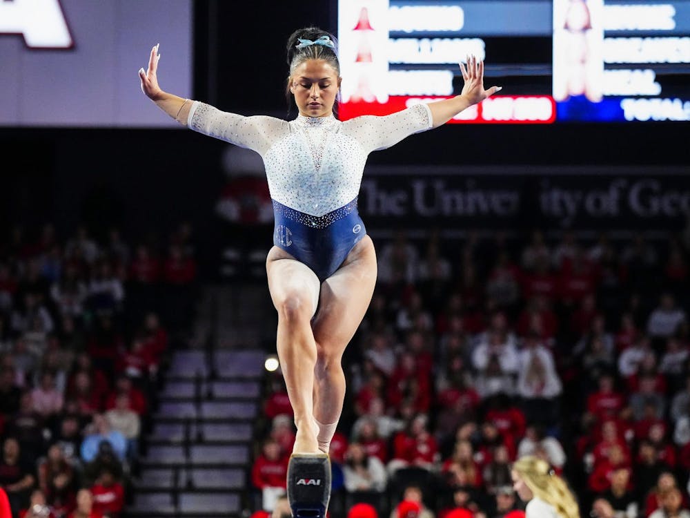 ATHENS, GA - FEBRUARY 01 - Auburn's Emma Wehry during the game between the #11 Auburn Tigers and the #8 Georgia Bulldogs at Stegeman Coliseum in Athens, GA on Sunday, Feb. 1, 2026. Photo by Addi Ray/Auburn Tigers