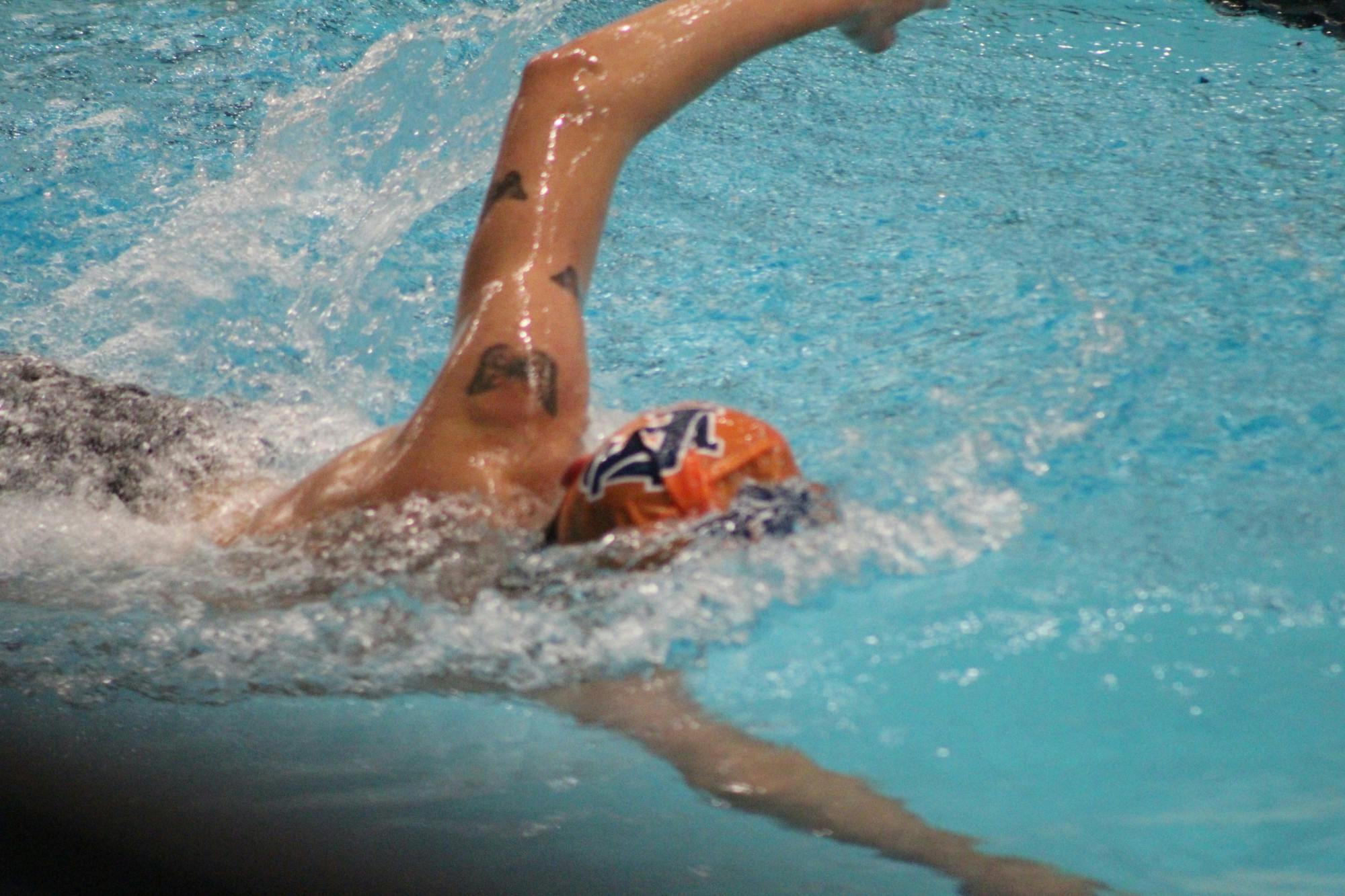 Swimming Auburn Invitational 1