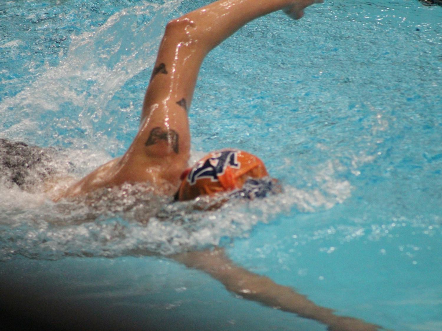 Swimming Auburn Invitational 1