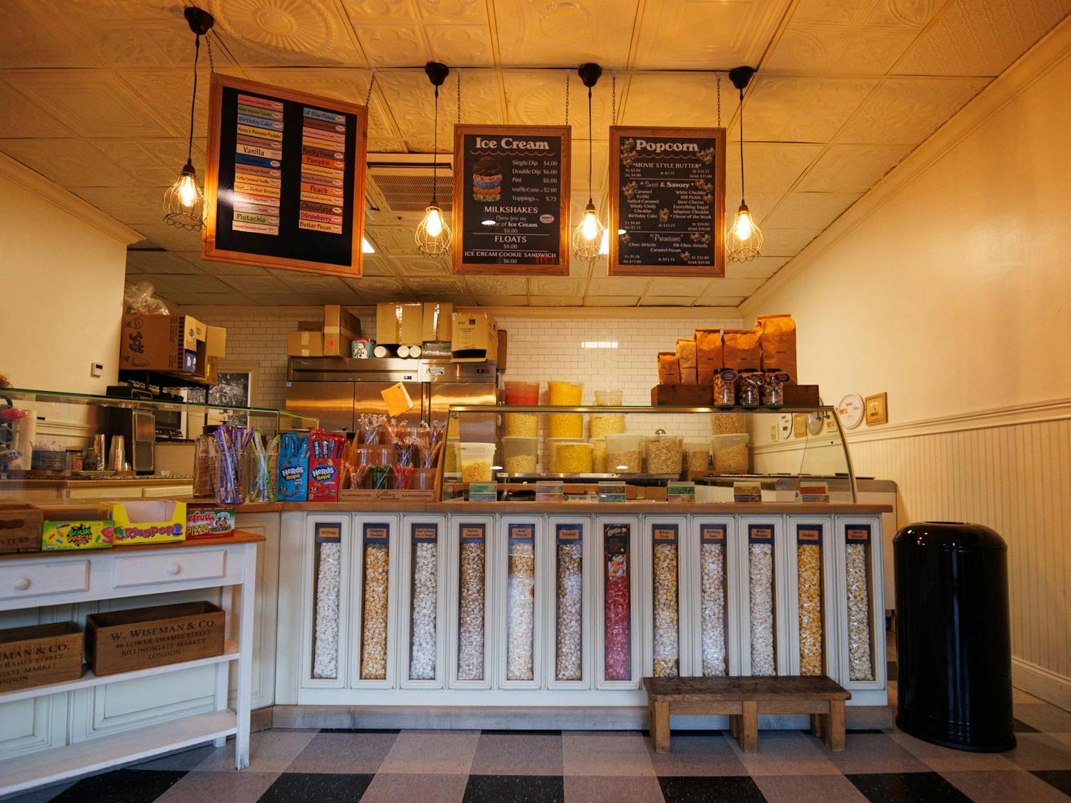 Inside The Auburn Popcorn Company on Nov. 11, 2025.