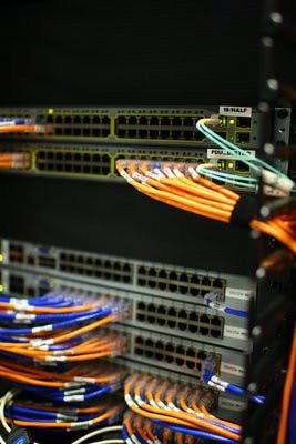 OIT uses servers from several different companies to run AU WiFi. (Kenny Moss | Photographer)