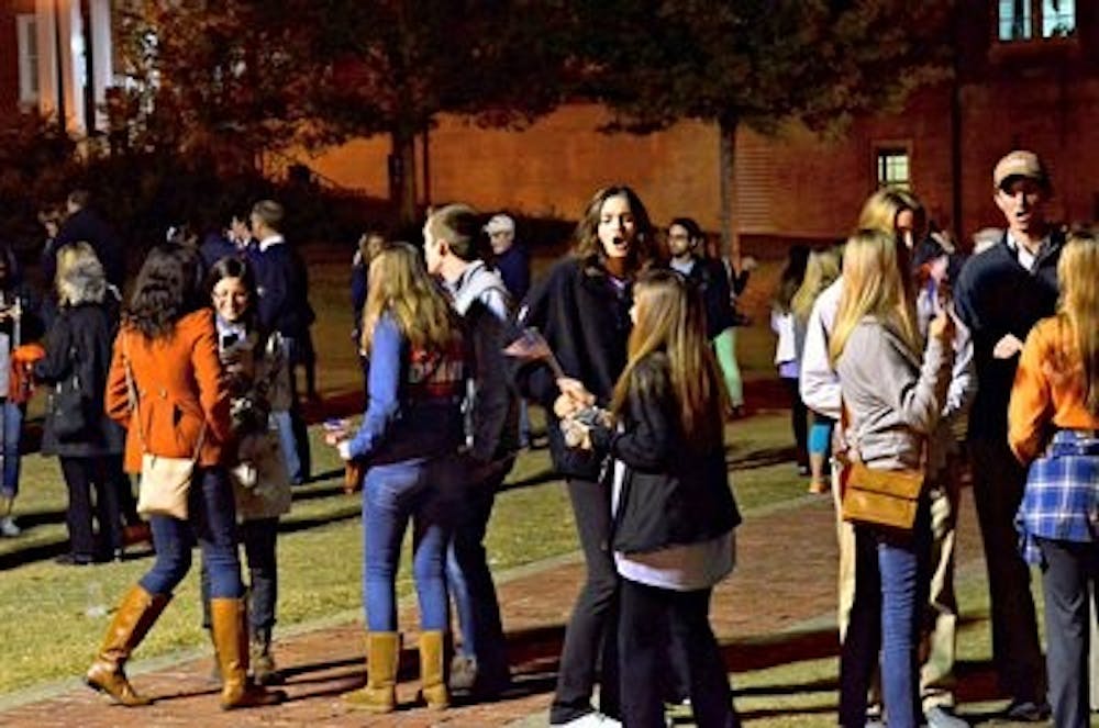 "You can't talk about the Auburn family without talking about students," Jacobs said. (Raye May l Photo Editor)