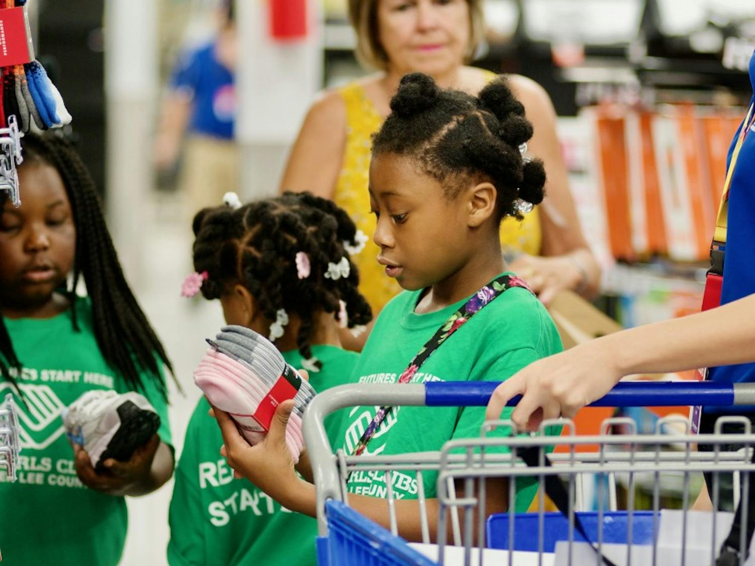 Academy Sports sponsors children at the Boys and Girls Clubs of Greater Lee County on Wednesday, July 18, 2018 in Auburn, Ala.