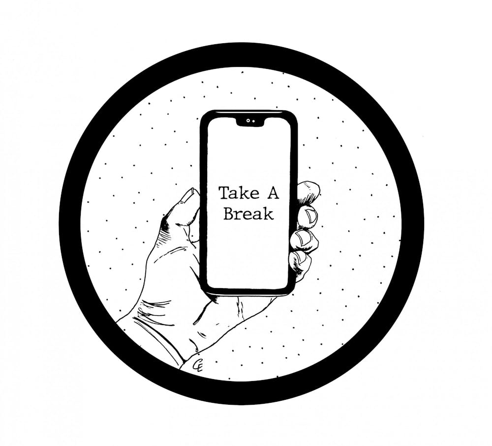 Give yourself permission to take a break from your phone or laptop for a couple of hours a week