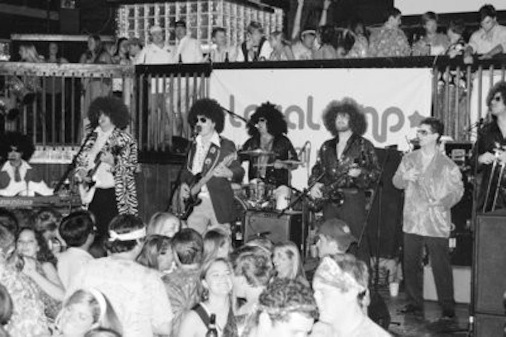 LavaLamp plays funky '70s tunes at SkyBar Cafe to a groovy crowd Thursday night as part of Auburn's Crawl for the Coast. (Brian Woodham / ASSOCIATE COPY EDITOR)