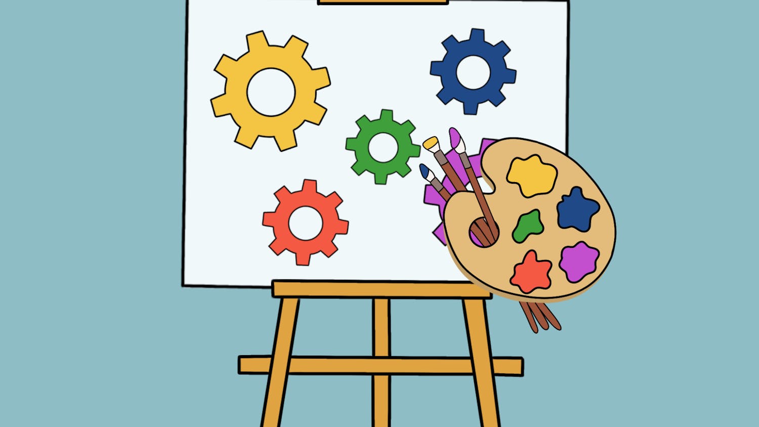 Engineering Fine Arts Graphic