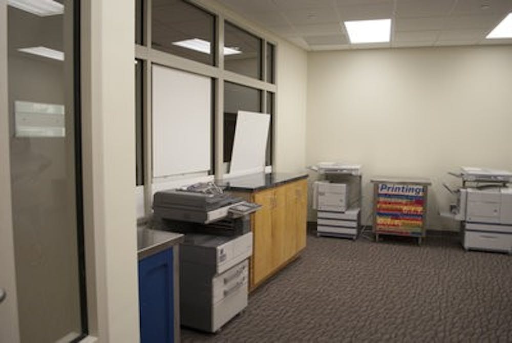 The new Copycat room is located on the first floor of the Student Center. (Derek Lacey / Associate Campus Editor)