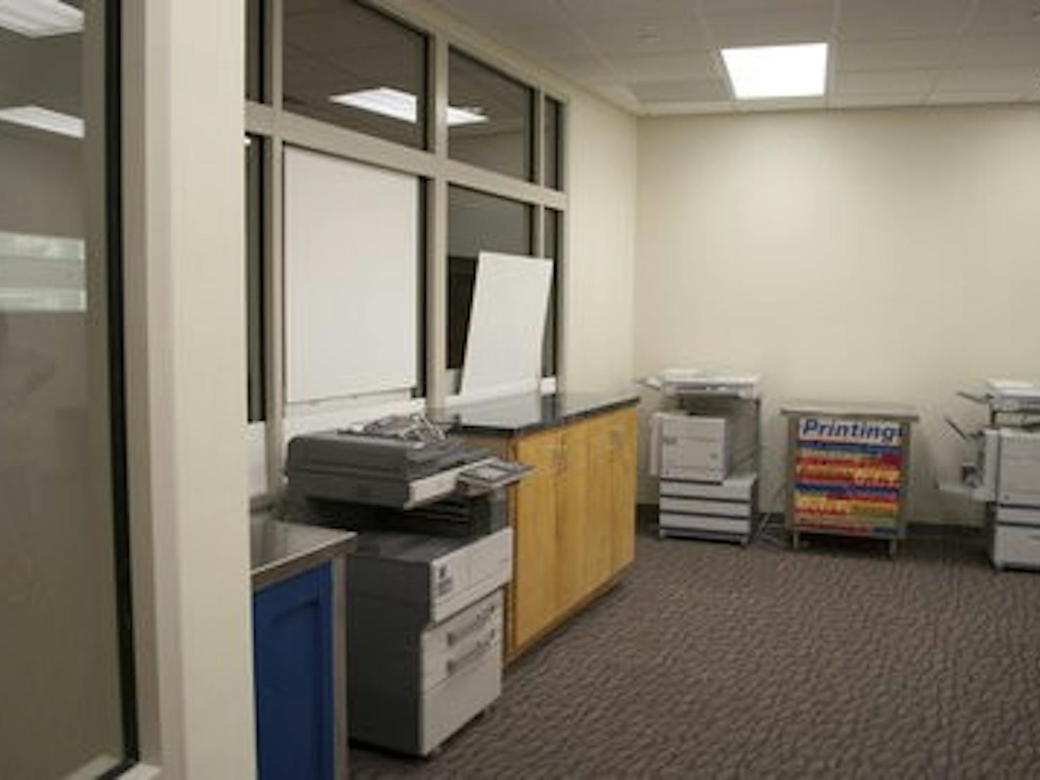 The new Copycat room is located on the first floor of the Student Center. (Derek Lacey / Associate Campus Editor)