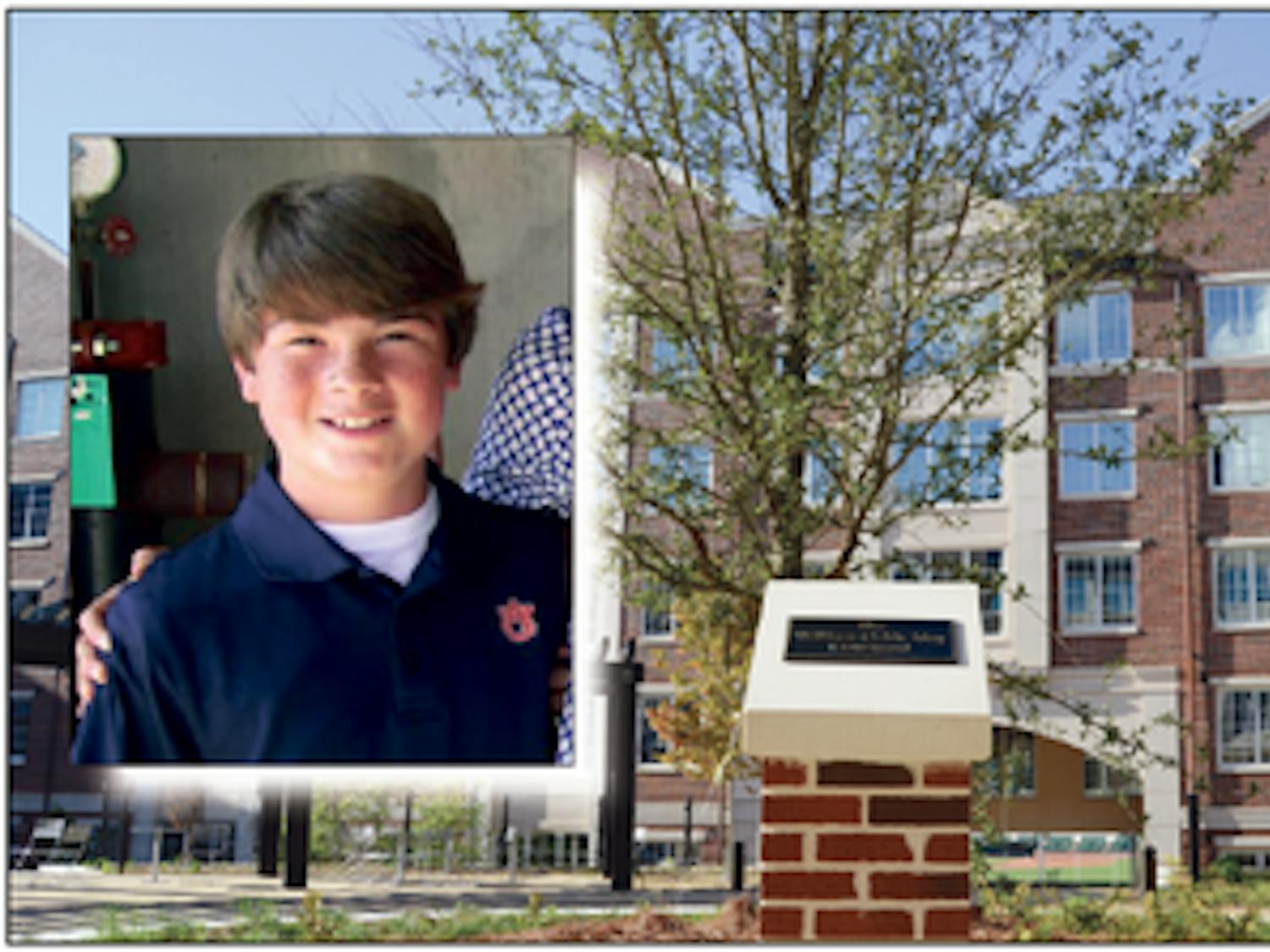 The courtyard by South Donahue dorms was named after Will May.