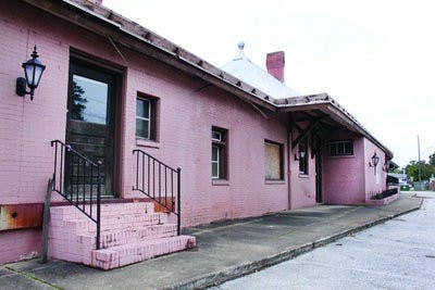 Listed as a 2010 Place in Peril, the third train depot to serve passengers traveling to and from Auburn sits vacant on Mitcham Avenue. It is on the market for $1 million. (Alex Sager / ASSOCIATE PHOTO EDITOR)