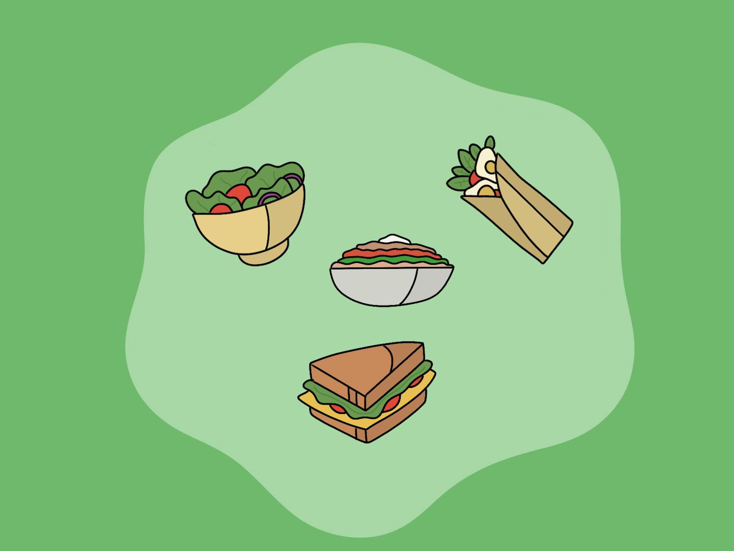 Healthy Food Auburn Graphic