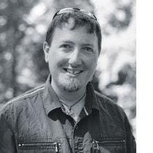 Poet Jason Crane, host of online show "The Jazz Session," visited Auburn over the summer and said he would like to return. (Courtesy of Seth Freeman)